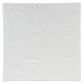 [150x150 mm] Plateau carré blanc - Ardoise