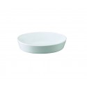 [310x225mm] Plat ovale à sabot surhaussé n°6 - Culinaire Blanc