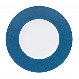 [280mm] Assiette plate - Seychelles bleu